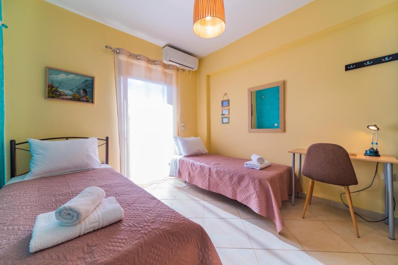 Deluxe Villa Kamba With Sea View Aptera Eksteriør billede