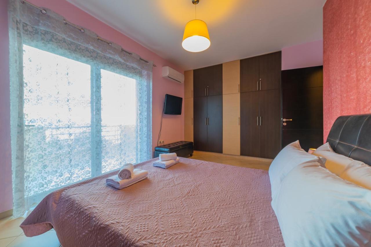 Deluxe Villa Kamba With Sea View Aptera Eksteriør billede